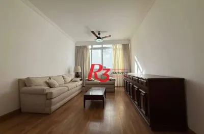 Apartamento à venda, 100 m² por r$ 690.000,00 - gonzaga - santos/sp
