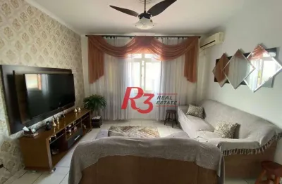 Apartamento com 3 dormitórios à venda, 124 m² por r$ 390.000,00 - jardim paraíso - são vicente/sp
