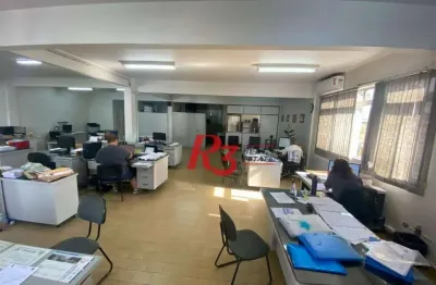 Sala comercial com 2 salas à venda na Rua Frei Gaspar, 739, Centro, Santos