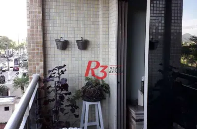 Apartamento à venda, 220 m² por r$ 1.740.000,00 - pompéia - santos/sp