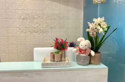Sala para alugar, 12 m² por r$ 2.500,00/mês - vila matias - santos/sp