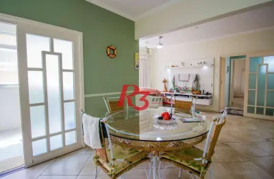Apartamento com 2 dormitórios à venda, 149 m² por r$ 780.000,00 - pompéia - santos/sp