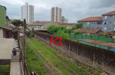 Terreno à venda, 450 m² por r$ 1.590.000,00 - macuco - santos/sp
