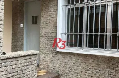 Casa para alugar, 120 m² por r$ 7.315,00/mês - embaré - santos/sp