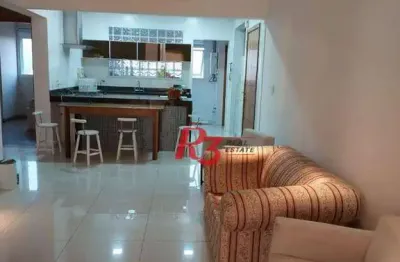 Apartamento, 141 m² - venda por r$ 2.330.000,00 ou aluguel por r$ 16.000,00/mês - aparecida - santos/sp