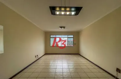 Apartamento com 3 dormitórios à venda, 133 m² por r$ 750.000,00 - ponta da praia - santos/sp