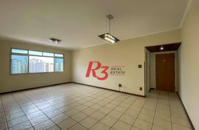 Apartamento com 3 dormitórios à venda, 133 m² por r$ 750.000,00 - ponta da praia - santos/sp