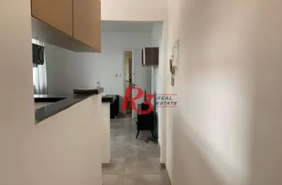 Apartamento à venda, 52 m² por r$ 340.000,00 - boqueirão - santos/sp