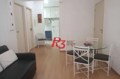 Apartamento com 2 dormitórios, 69 m² - venda por r$ 450.000,00 ou aluguel por r$ 3.800,02/mês - itararé - são vicente/sp