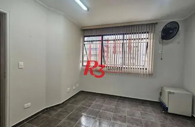 Sala à venda, 40 m² por r$ 280.000,00 - vila matias - santos/sp