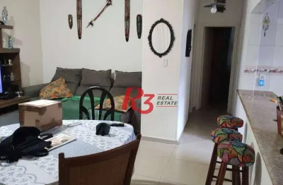 Apartamento com 2 dormitórios à venda, 156 m² por r$ 790.000,00 - josé menino - santos/sp