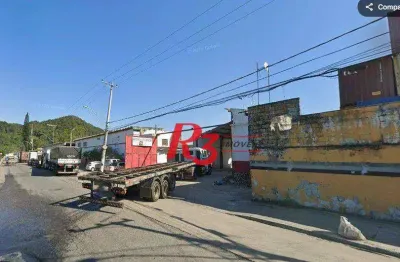 Terreno à venda, 11116 m² por r$ 79.000.000,00 - chico de paula - santos/sp