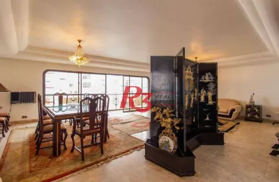 Apartamento à venda, 257 m² por r$ 2.130.000,00 - gonzaga - santos/sp