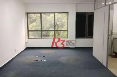 Conjunto para alugar, 74 m² por r$ 4.500,00/mês - centro - santos/sp