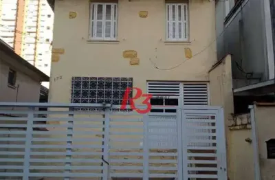 Amplo sobrado para locação no campo grande, 3 quartos, 2 vagas, 185 m² , condição especial, 500 metros da orla!!!