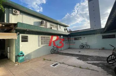 Sobrado com 11 dormitórios à venda, 420 m² por r$ 3.200.000,00 - campo grande - santos/sp