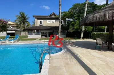 Casa, 455 m² - venda por r$ 4.000.000,00 ou aluguel por r$ 19.500,00/mês - acapulco - guarujá/sp