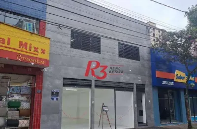 Loja para alugar, 150 m² por r$ 15.000,00/mês - pompéia - santos/sp