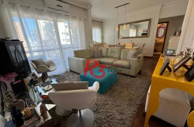 Apartamento à venda, 149 m² por r$ 1.530.000,00 - boqueirão - santos/sp