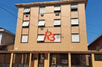 Apartamento com 2 dormitórios à venda, 62 m² por r$ 380.000,00 - campo grande - santos/sp