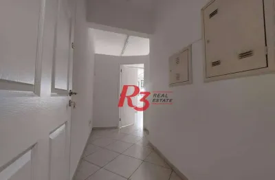Sala comercial para alugar na Avenida Ana Costa, 222, Vila Mathias, Santos