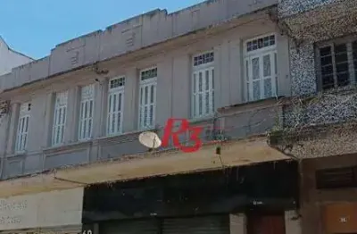 Loja para alugar, 617 m² por r$ 17.331,74/mês - centro - santos/sp