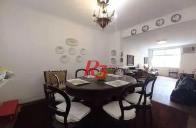 Apartamento com 3 dormitórios à venda, 224 m² por r$ 900.000,00 - gonzaga - santos/sp