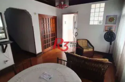 Sobrado à venda, 210 m² por r$ 584.000,00 - centro - são vicente/sp