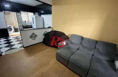 Casa com 3 dormitórios à venda, 100 m² por r$ 280.000,00 - rádio club - santos/sp