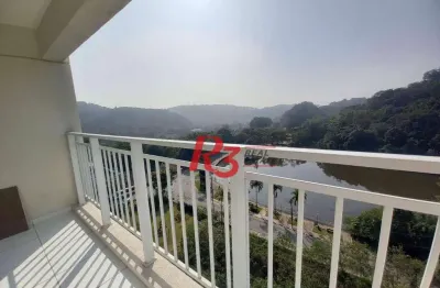 Apartamento com 2 dormitórios para alugar, 53 m² por r$ 3.000,00/mês - morro de nova cintra - santos/sp