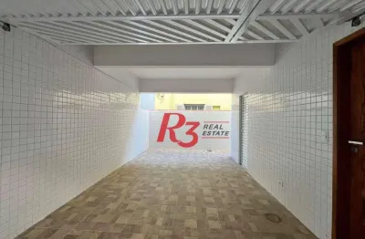 Village à venda, 103 m² por r$ 680.000,00 - campo grande - santos/sp