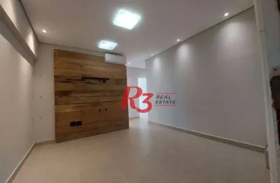 Sala para alugar, 53 m² por R$ 3.200,00/mês - Vila Matias - Santos/SP