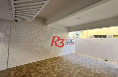 Village à venda, 103 m² por r$ 680.000,00 - marapé - santos/sp