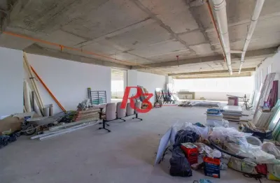 Sala para alugar, 172 m² por r$ 20.909,00/mês - gonzaga - santos/sp