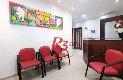 Sala, 58 m² - venda por r$ 530.000,00 ou aluguel por r$ 4.000,00/mês - aparecida - santos/sp