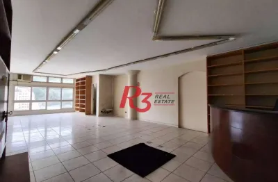 Sala, 78 m² - venda por r$ 320.000,00 ou aluguel por r$ 3.000,00/mês - centro - santos/sp