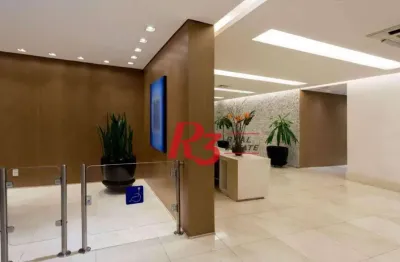 Sala à venda, 43 m² por r$ 390.000,00 - valongo - santos/sp