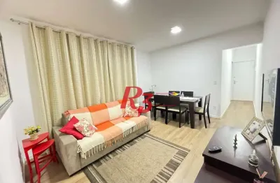 Apartamento com 1 dormitório à venda, 55 m² por r$ 390.000,00 - boa vista - são vicente/sp