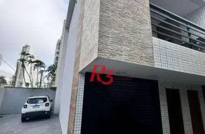 Sobrado com 3 dormitórios à venda, 140 m² por r$ 890.000,00 - balneário cidade atlântica - guarujá/sp