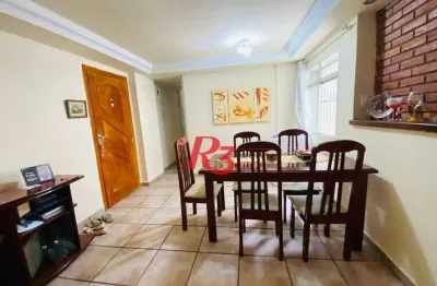 Apartamento à venda, 56 m² por r$ 485.000,00 - pompéia - santos/sp