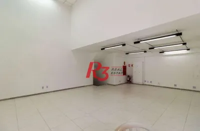 Loja para alugar, 60 m² por r$ 6.000,00/mês - centro - santos/sp