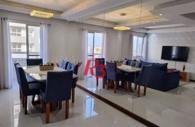 Cobertura à venda, 94 m² por r$ 1.400.000,00 - boqueirão - santos/sp