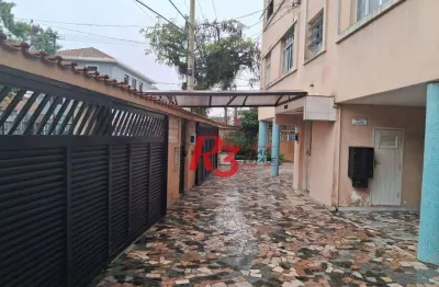 Apartamento com 2 dormitórios à venda, 52 m² por r$ 430.000,00 - aparecida - santos/sp