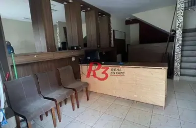 Prédio, 140 m² - venda por r$ 850.000,00 ou aluguel por r$ 4.600,00/mês - centro - santos/sp