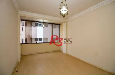 Apartamento à venda, 116 m² por r$ 600.000,00 - josé menino - santos/sp