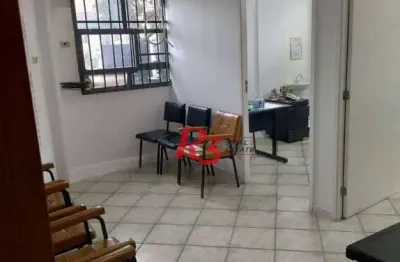 Sala à venda, 90 m² por r$ 380.000,00 - marapé - santos/sp