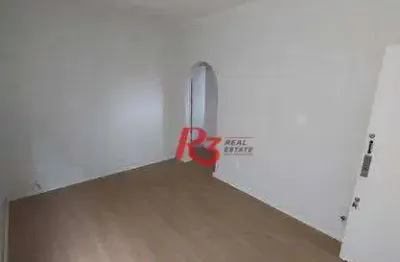 Apartamento com 2 dormitórios à venda, 74 m² por r$ 380.000,00 - gonzaga - santos/sp