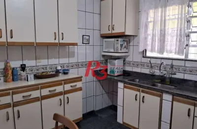 Sobrado com 3 dormitórios à venda, 120 m² por r$ 480.000,00 - chico de paula - santos/sp