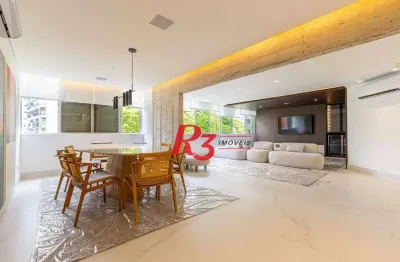 Apartamento com 3 dormitórios à venda, 223 m² por R$ 2.590.000,00 - Boqueirão - Santos/SP