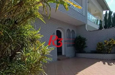 Sobrado à venda, 214 m² por r$ 1.385.000,00 - embaré - santos/sp